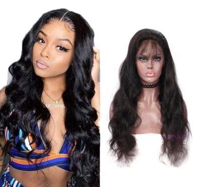 China YVONNE Body Wave Wig Supply 13x4 Lace Front Wigs Brazilian Virgin Hair Bundles Lace Front Human Hair Body Wave Wig For Black Women for sale