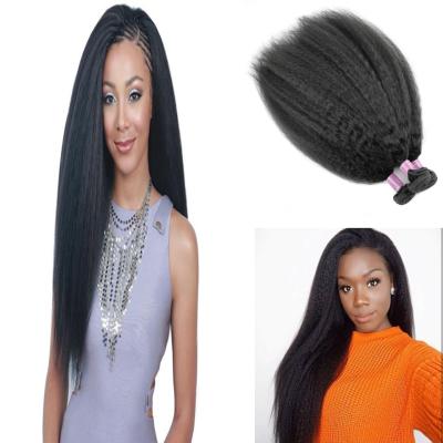 China Can Be Bleached Natural Hair Bundles 8-30inch Yvonne Brazilian Remy Curly Straight Human Hair Weave Wholesale Wholesale for sale