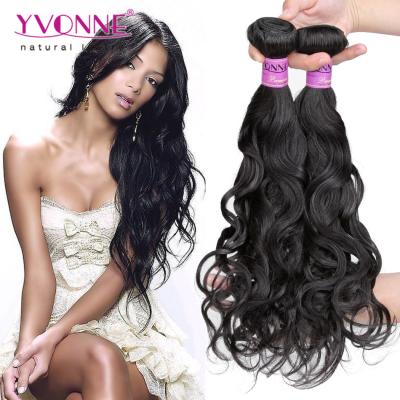 China Natural Wave 100% Unprocessed Virgin Brazilian Human Hair for sale