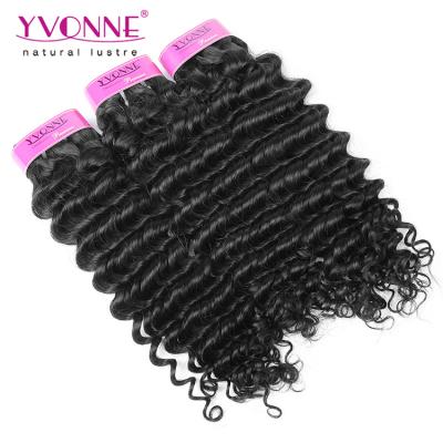 China Deep Wave Yvonne Aliexpress Hair Fumi Hair Curl Extension , Cheap Hair Bundles for sale