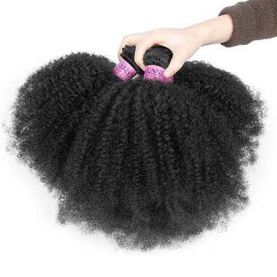 China Yvonne Hair Weave Afro Kinky Curly Hair Products HOT Virgin Brazilian Hair Afro Kinky Hair for sale