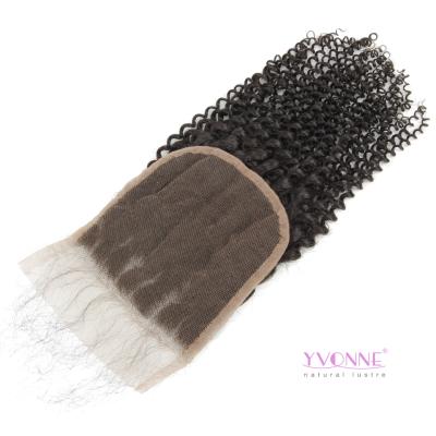 China 5x5 Brazilian Yvonne Lace Closure 5x5 Lace Closure Baby Kinky Curly Hair Bundleas Kinky Curly Top Closure Unprocessed Kinky Curly Hair Bundleas for sale