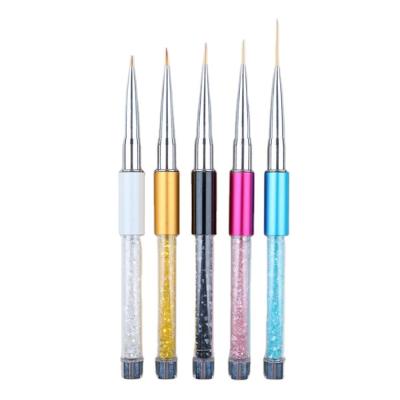 China Nail Art Design Pen Painting Tools by Wellflyer NABR-085 from CLOU with Nail Extension Gel Brush, Nail Art Liner Brush for Home Salon for sale