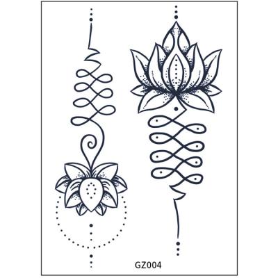 China Long Latest Wellflyer TASTE-002 Temporary Waterproof Cute Tattoos, Realistic Infinity Tattoos Sticker Based On 100% Ink Factory For Adult Kids for sale