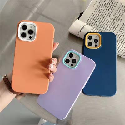 China Wholesale custom Anti-drop factory back cover soft silicone tpu shockproof phone case for iphone 13 12 11 pro max for sale