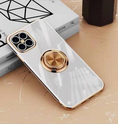 China 2020 Unique Super Slim Ring Holder Premium Protective Cover TPU Back Phone Case For iPhone 12 Pro Max for sale