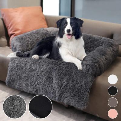 China New Designer Travel Pet Dog Sofa Bed Washable Cover With Popular Luxury Removable Cover Fluffy Dog Beds for sale