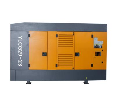 China 2023 hot sale 258kw 29m3/min 1020cfm 23bar YLCG-29/23 industrial screw lubricated diesel air compressor for sale