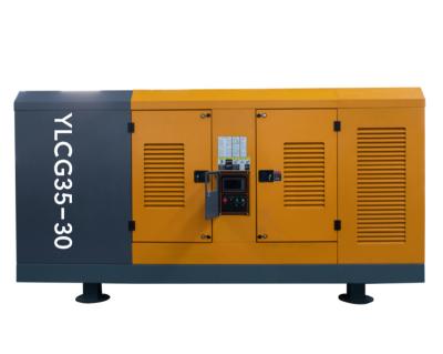 China China 390kw 1200cfm 35m3/min 30 Bar High Quality Industrial Screw Lubricated Diesel Air Compressor for sale