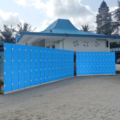 China New Design China Waterproof Outdoor Use Storage Locker Outdoor Plastic Beach Clothes ABS Locker for sale