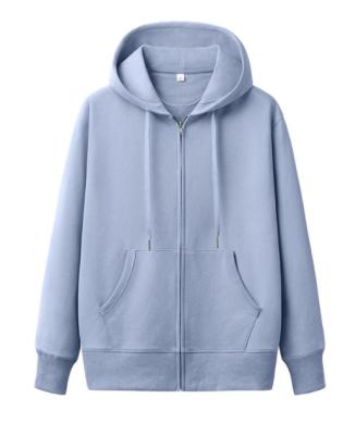 China Wholesale High Quality Sustainable Zipper Hoodies Regular Knitted Single Tracksuit for sale