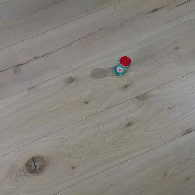 China Modern European oak stained engineered wood flooring for sale