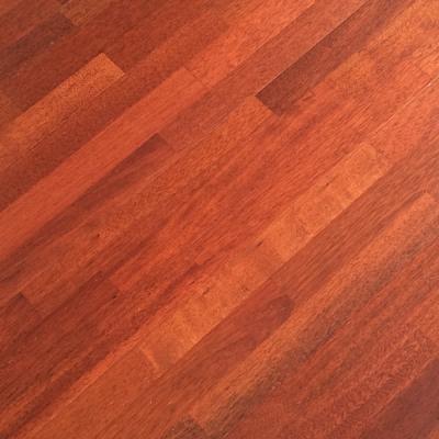 China Modern Merbau 3 Layer 3 Strips Engineered Tropical Hardwood Flooring for sale