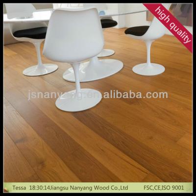 China 2 Layer Burma Indoor Teak Wood Price Engineered Wood Parquet With CE, FSC, ISO Certification for sale