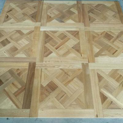 China Indoor French Versailles Parquet Oak Wood Flooring for sale