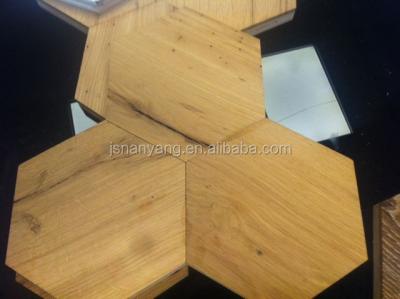 China Indoor Hexagon Parquet Engineered Flooring for sale