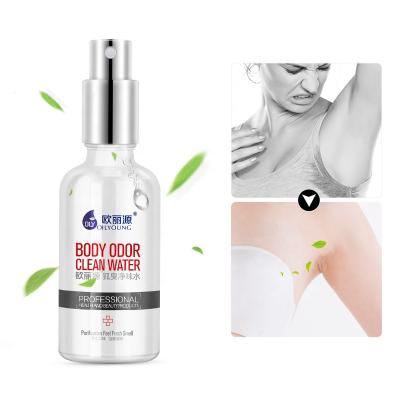 China OEM ODM Antiperspirant Bottle Popular Hot Selling Armpit Cleansing Peculiar Smell Treatment Removing Deodorant Spray for sale