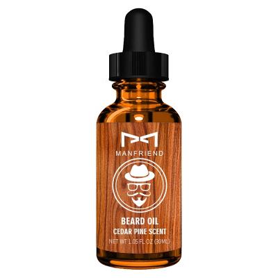 China Nourish Private Label Men Nourish Beard Care Soften Smooth Reduce Frizz Beard Oil for sale