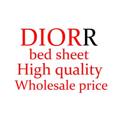 China Anti Dust Mite Letter CD Printing Four-Piece Bed Sheet Wholesale High Quality for sale