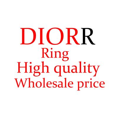 China High Quality Personalized Irregular BOHEMIA Letter CD Ladies Ring Opening Wholesale for sale