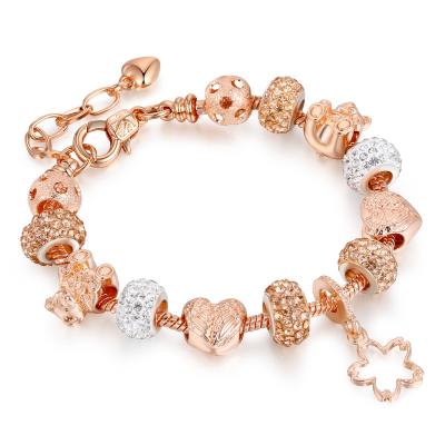 China 2020 New Hot Sale CLASSIC Crystal Glass Bracelet Jewelry Beaded Wholesale for sale