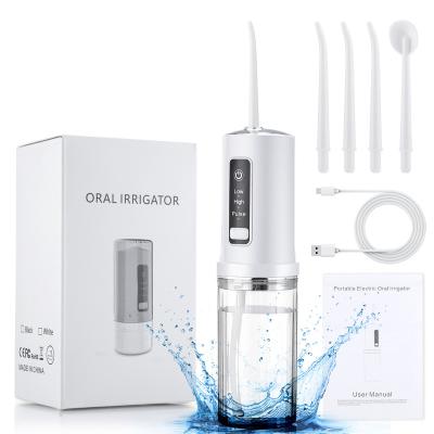 China Portable Water Flosser Water Flosser Pick Portable Cordless Electric Teeth Cleaner Portable Water Flosser for sale