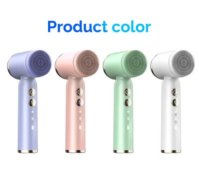 China Pore ​​Cleaner 6 in 1 Electric Facial Brush Detergent Facial Cleanser Facial Cleansing Brush SE for sale