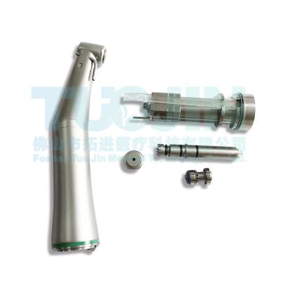 China Dental Metal 20:1 Reduction Implant Fiber Led Optical Handpiece Dental Low Speed ​​Vs Angle Handpiece for sale