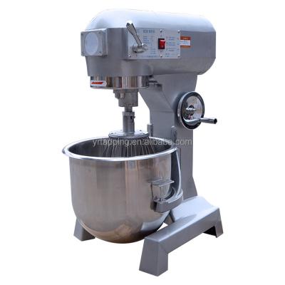 China Industrial Commercial Planetary Snacks Factory Hotel Restaurant Equipment Mixer Cake Dough Mixer Baking Mixer for sale