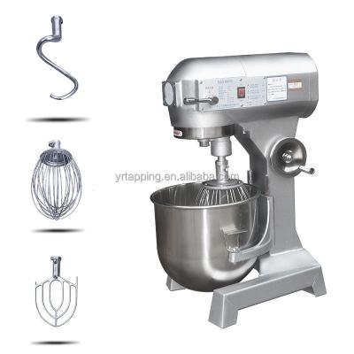 China Snack Factory Cake Food Mixer Bread 1250W 5L 6L 7L 8L 10L 25L Professional Planetary Food Processor Dough Stand Mixer for sale