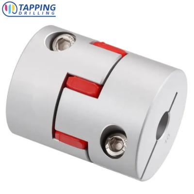 China Plum Coupling GFC Aluminum Alloy Plum Blossom Coupling, Large Torque Machining Center Servo Stepper Motor Elastic Connector, Shaft Couplings for sale