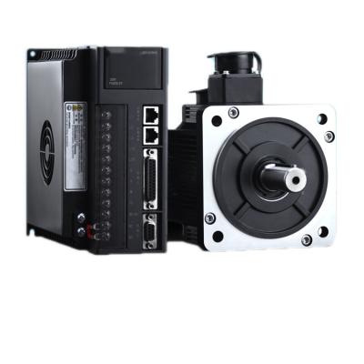 China drip proof servo motor and driver Kit For Cnc Milling Machine 750W 2.4NM 3000RPM ac motor factory price for sale