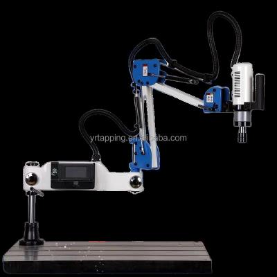 China Garment Shops YRNC M5-M24 Servo Vertical Type Automatic Electric Tapping Machine Tapping Arm Taps Threading Machine for sale