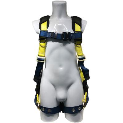 China Polyester Aerial Work Protection Safety Fall Arrest Harness for sale