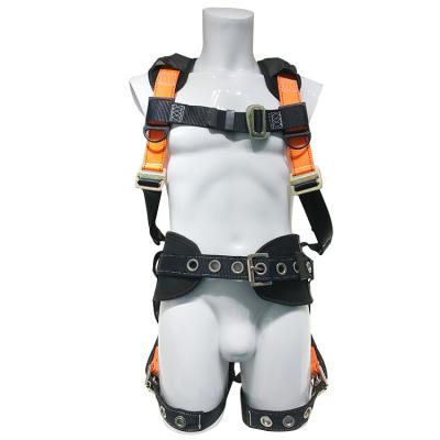 China Polyester Customized Fits Tower Full Body Harness With Lanyard for sale