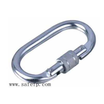 China Carabiner Lock Stainless Steel Cold Formed Steel Seat Belt Snap Hook for sale