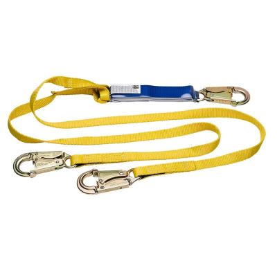 China High Quality 16KN Polyester Webbing/Rope Safety Belt Safety Belt Lanyards Labor Safety for sale