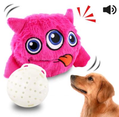 China Electronic Pet Cat Toy Electric Realistic Plush Viable USB Charging Squeaky Chew Toy For Dog Cat Chewing Dog Playing Bite for sale