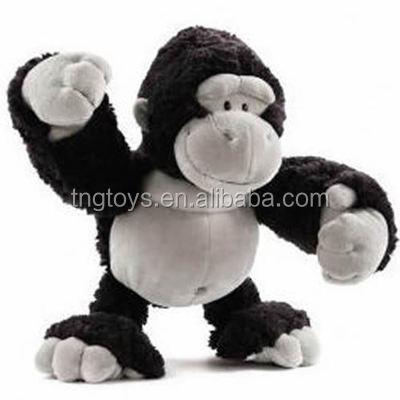 China Wholesale Plush Stuffed Animal Lion Zebra Monkey Elephant Plush Material Wild Animal Stuffed Toy For Baby for sale