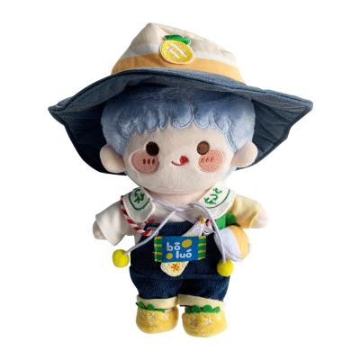 China Custom Heat-transfer Promotional Idol Super Star Doll Set OEM & ODM With Low MOQ Sustainable Plush Toys for sale