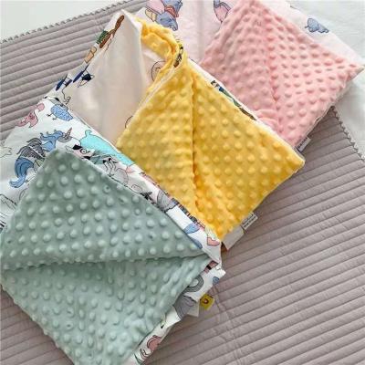 China OEM or ODM Folded Custom 100% Polyester Minky Dot Gravity Blanket, Help with Sleep and Relieve Anxiety, from Newborn Baby-Set for sale