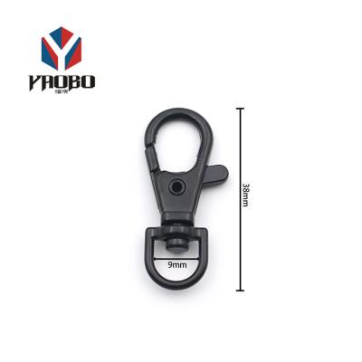 China good quality & Brass Ring Clip Black Swivel Snap Trigger Hook Solid Well Crafted Reasonable Prices for sale