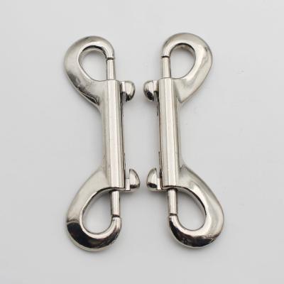 China good quality & Wholesale Reasonable Price Custom Camping Hiking Safety Hook Outdoor Metal Double Ended Snap Hook for sale