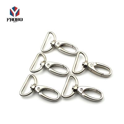 China good quality & Reasonable price small workmanship exquisite brass swivel hook lobster snap clasp for for bag for sale