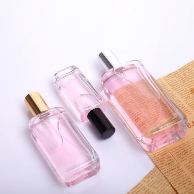 China Custom Icons Cosmetic Perfume Glass Bottle 30ml 50ml 100ml Perfume Bottle Fragrance Oil Bottles for sale