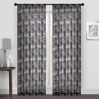 China Wholesale Modern Decoration Factory Life RoomTextil Home Printed Ready Made Curtains And Drapes Curtains For Bedroom for sale