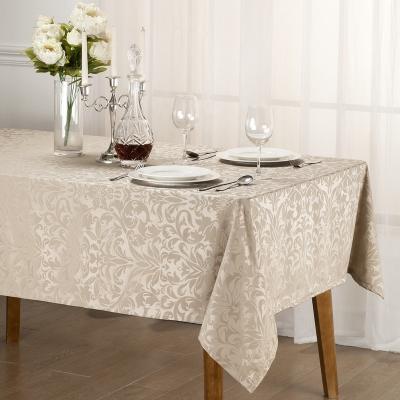 China Party Decoration Jacquard Waterproof Table Cover Solid Colored Disposable Table Cloth Table Cloth for sale