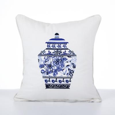 China Wholesale Designer Anti-Static Custom Throw Cushion Cover Decorative Tufted Sofa 45X45cm Polyester Cushion Cover for sale