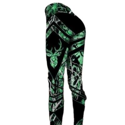 China Breathable Yiwu Printing Yoga Pants Women's Yoga Pants Gaiters Geometric Yoga Pants For Women for sale