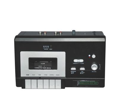 China Recordable Cassette with USB-PC Record Music and Built-in Mono Speaker High Quality Portable System with USB-PC Recording Dual Tape Turntable Boombox Sound Cassette Player Recorder for sale